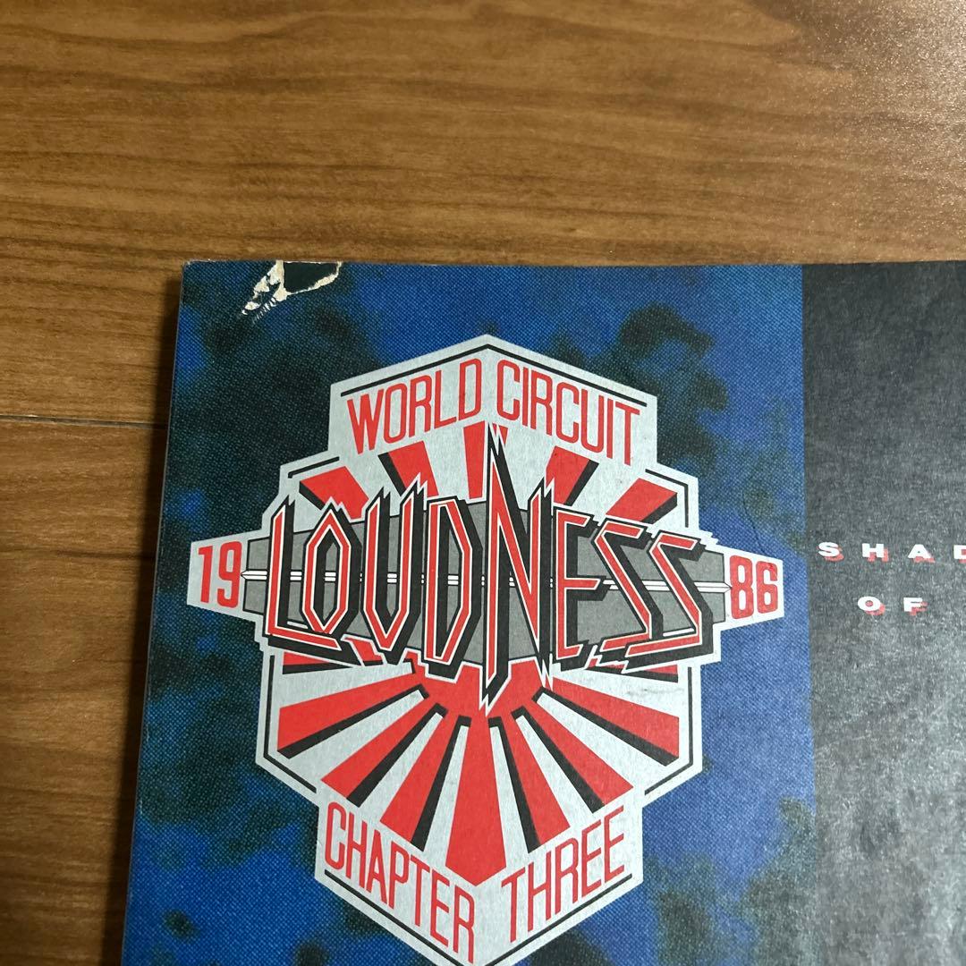 LOUDNESS ラウドネス　シャドウズ・オブ・ウォー　バンドスコア　初版　譜面