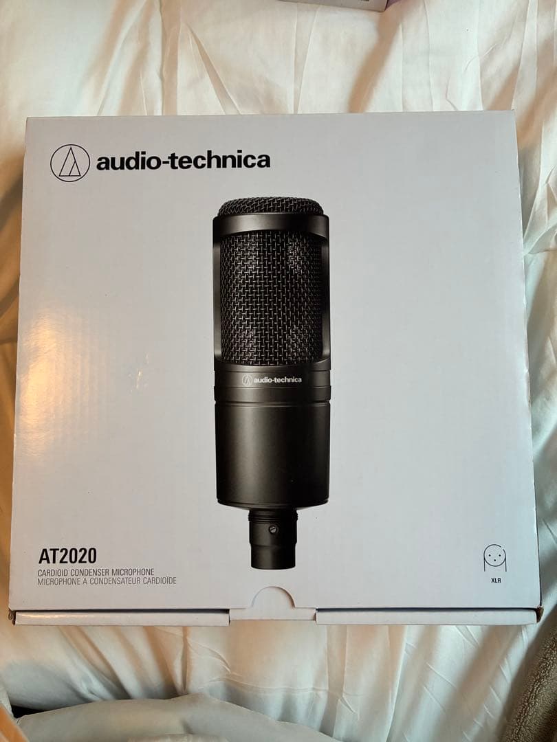 audio-technica AT2020 コンデンサーマイク XLRケーブル