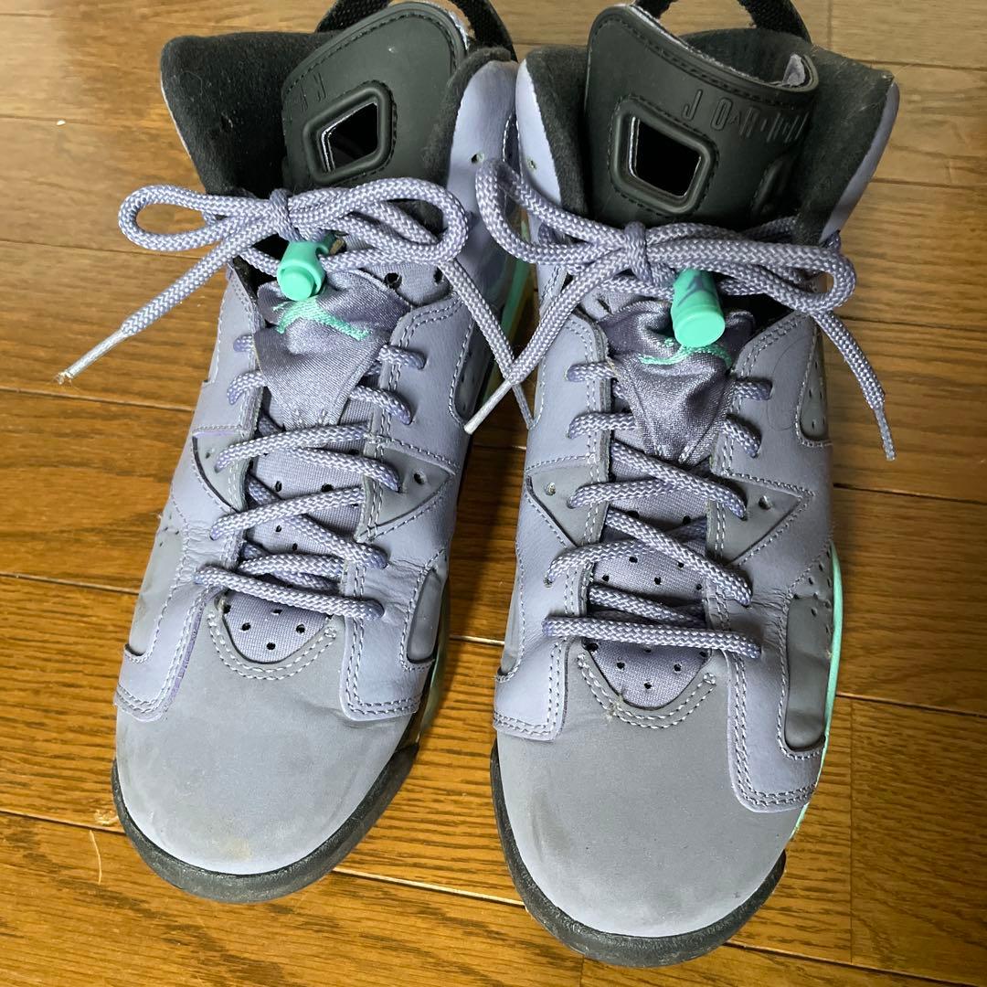 シューズ(男性用) AIR JORDAN 6 RETRO IRON PURPLE/25cm