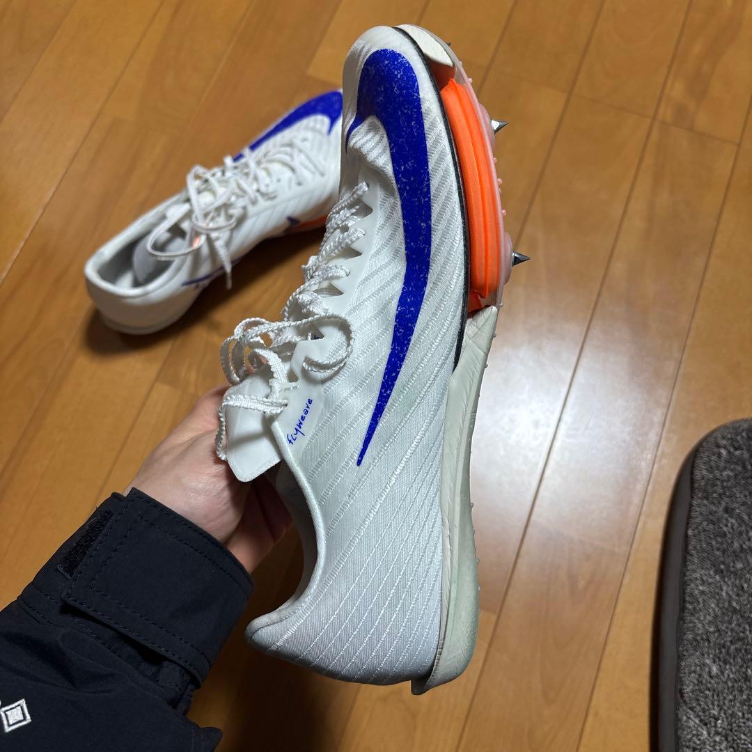 Nike Vapor スパイクシューズ ホワイト/ブルー/サイズ27.0