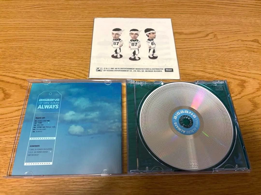 CD BIGBANG 1ST MINI ALBUM ALWAYS (韓国版)