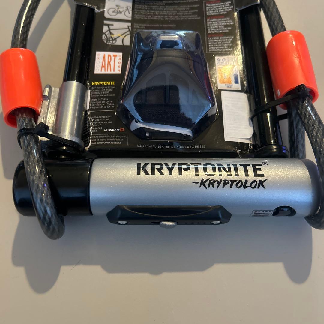 KRYPTONITE クリプトナイト 鍵　自転車　バイク