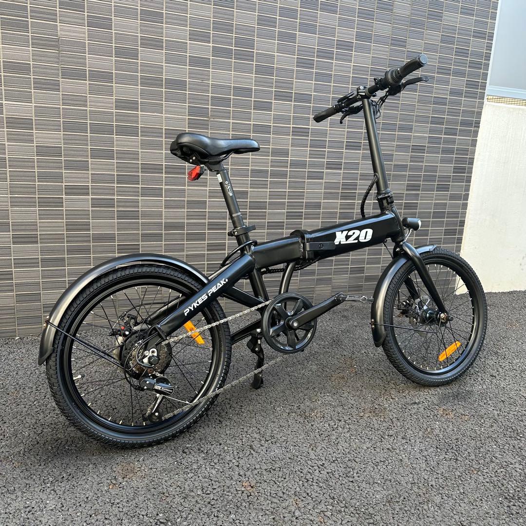 MPYKESPEAK 電動アシスト自転車 X20 ブラックバッテリー新品