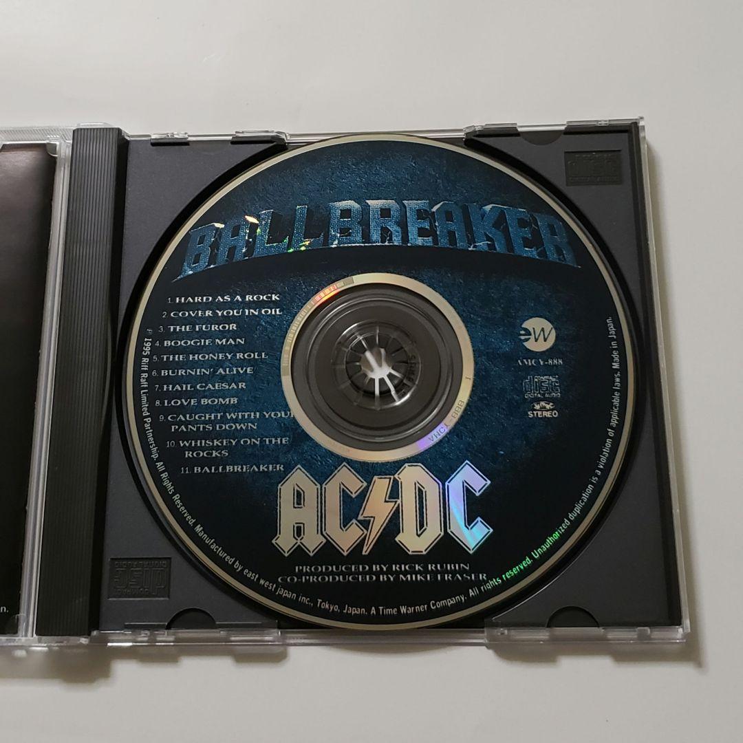 廃盤帯付　希少見本盤　非売品　初回盤　・　AC/DC　／　Ballbreaker
