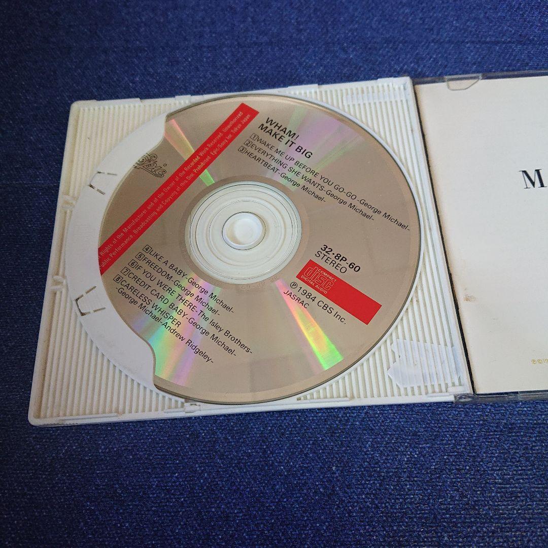 Wham!ワム ジョージ・マイケル メイクイット ビック スリムケース初盤CD