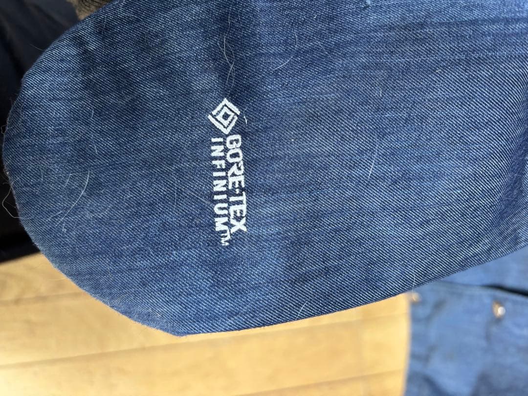 THE NORTH FACE GTX デニム コーチジャケット　ノースフェイス