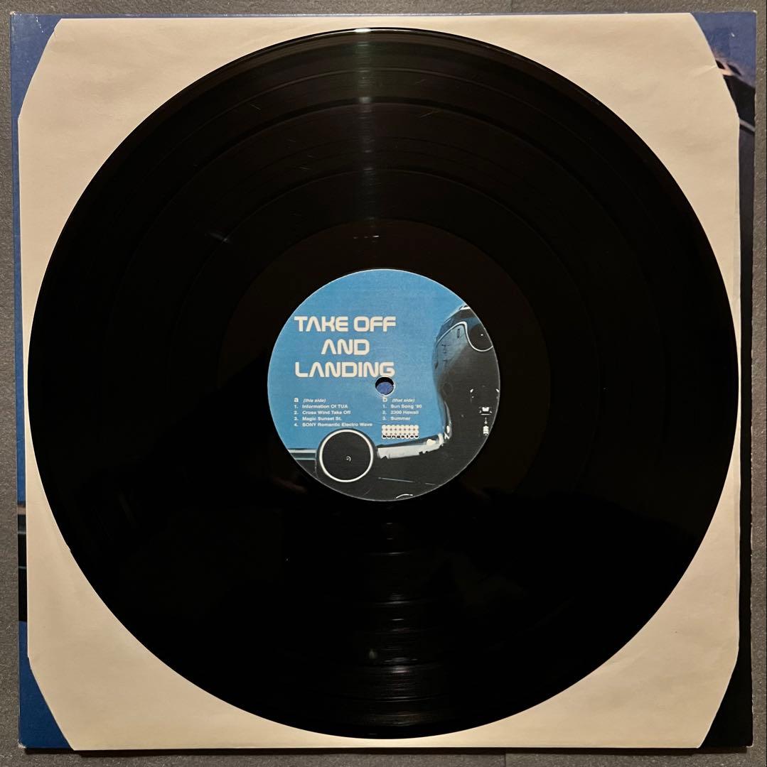 砂原良徳 「TAKE OFF AND LANDING」 レコード