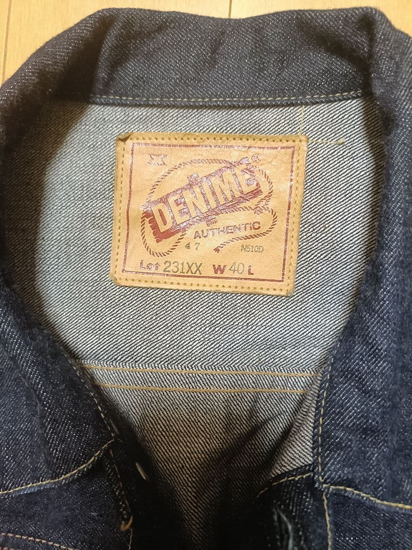 DENIME　231XX 　サイズ40 インディゴ　ジャケット　Gジャン