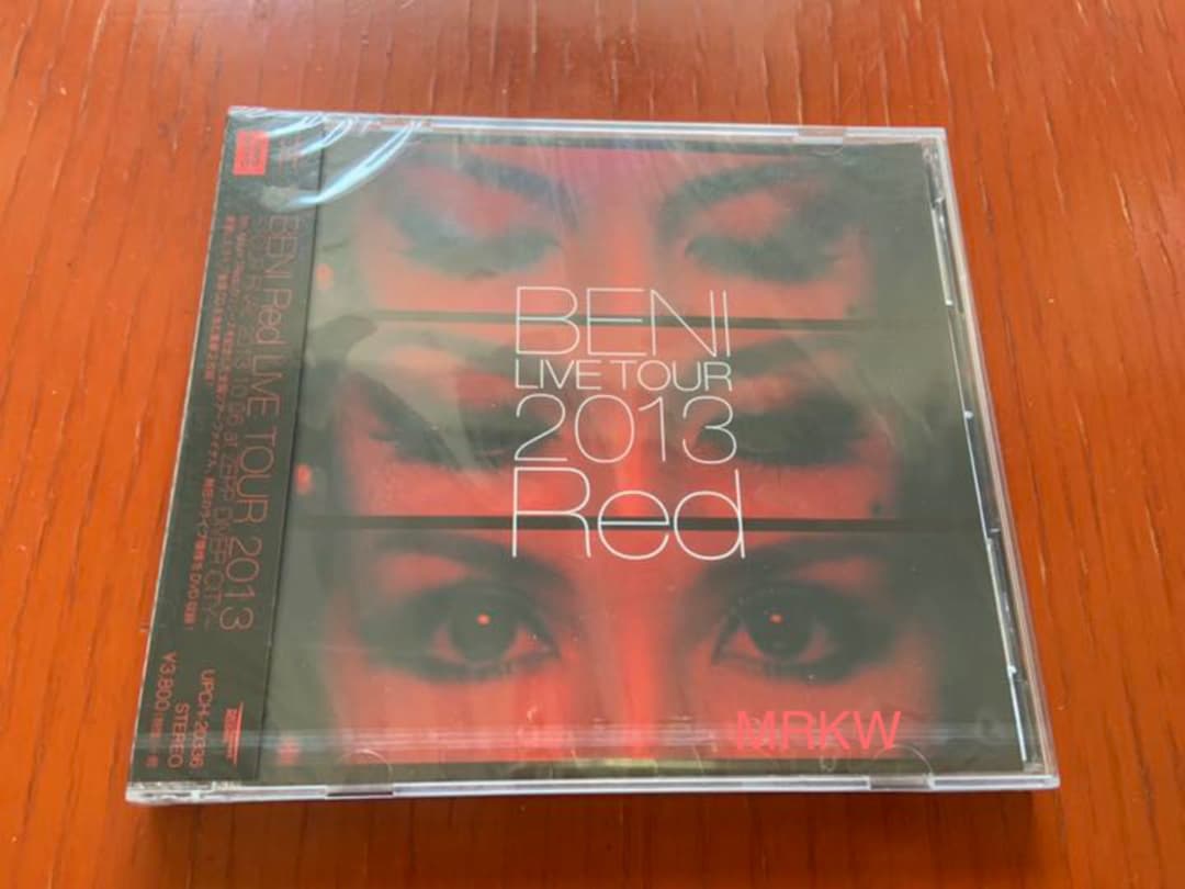 【廃盤 新品未開封】BENI『Red LIVE TOUR 2013』DVD+CD