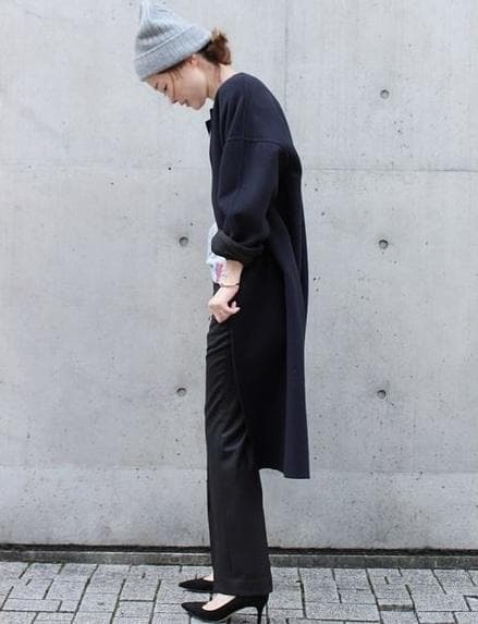 Deuxieme Classe CINOH ノーカラー コート
