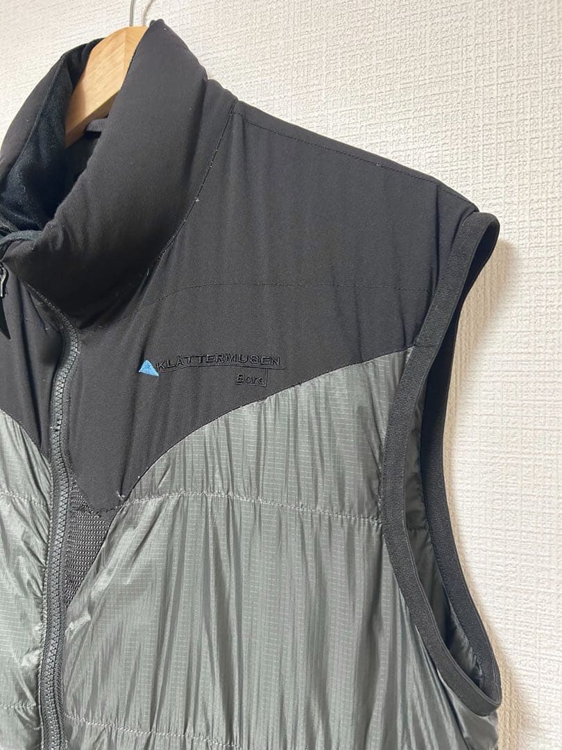 希少 KLATTERMUSEN ダウンベスト PERTEX スウェーデン