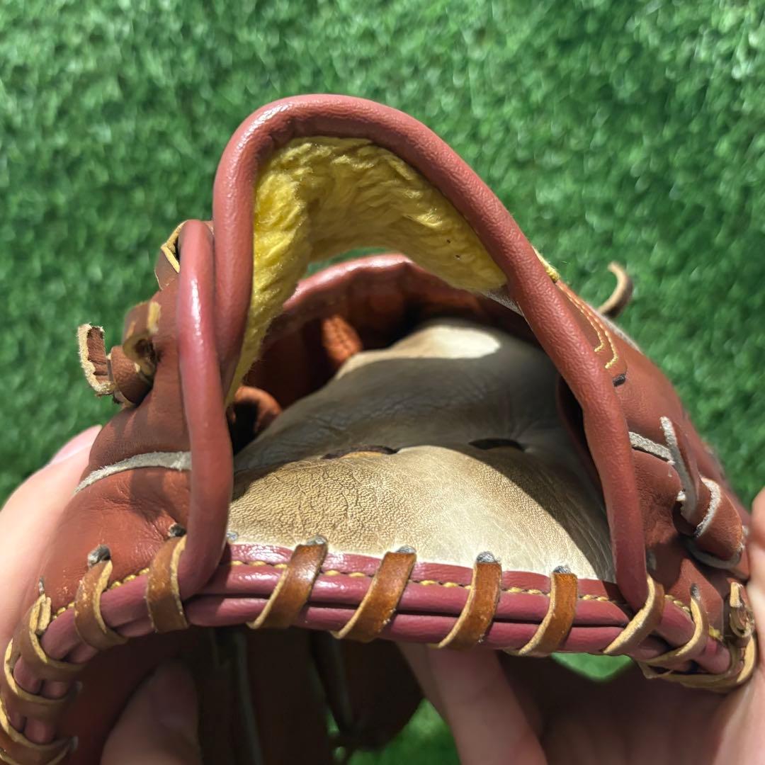 新品未使用　サイン入野球グラブ　グローブ　一般軟式大人用　内野手用　ベン　ben