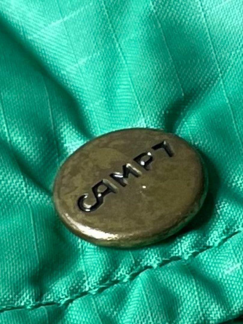 CAMP7 70s 80s ダウンベスト　USA製　シェラ　パタゴニア　グリーン
