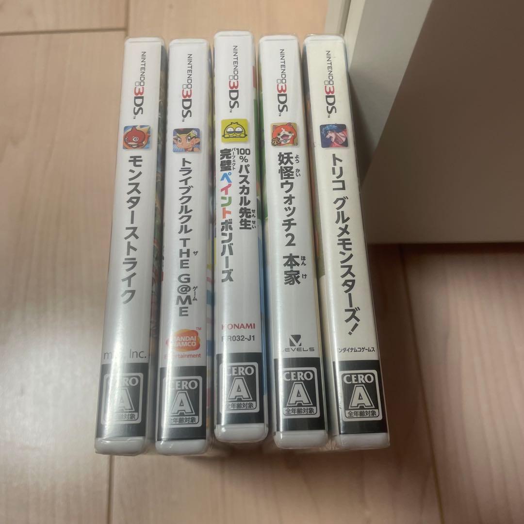 【未開封】3DSソフト 5本まとめ売り