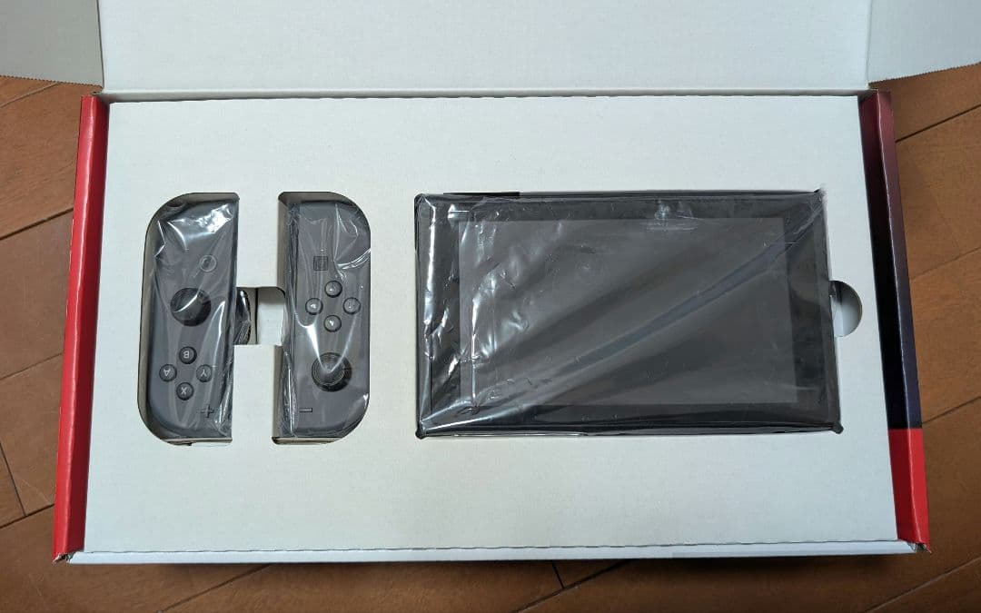 【バッテリー強化版】Nintendo Switch 本体 グレー 美品