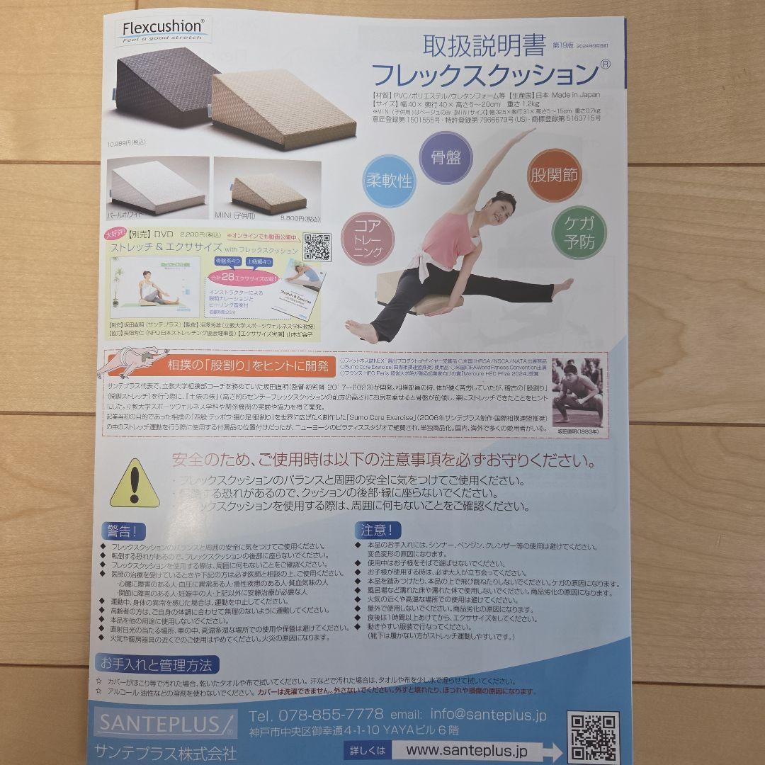 SANTEPLUS　サンテプラス フレックスクッション ブラック