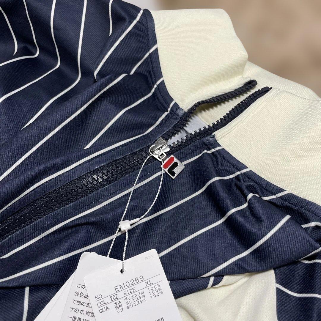 FILA EM0269 ストライプジャケット XL