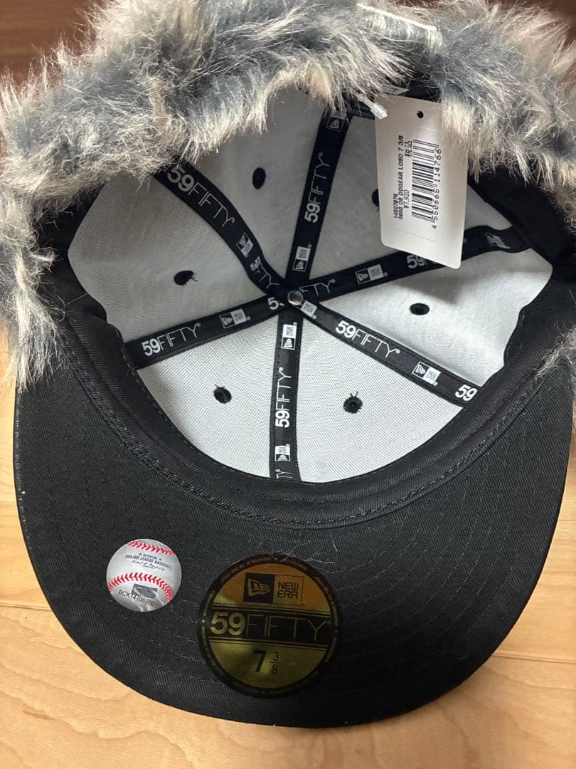 新品　ニューエラ 59FIFTY ドッグイヤー ブラック