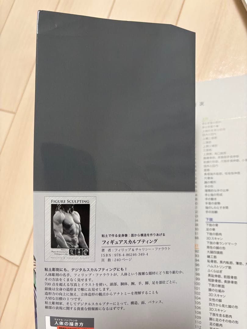 スカルプターのための美術解剖学＋モルフォ人体デッサン