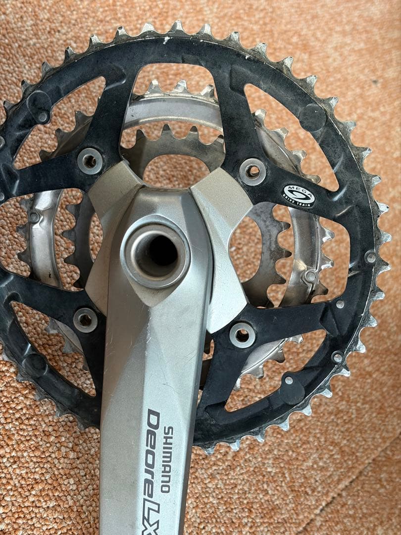 SHIMANO DEORE LX FC-M581 175mm クランクセット