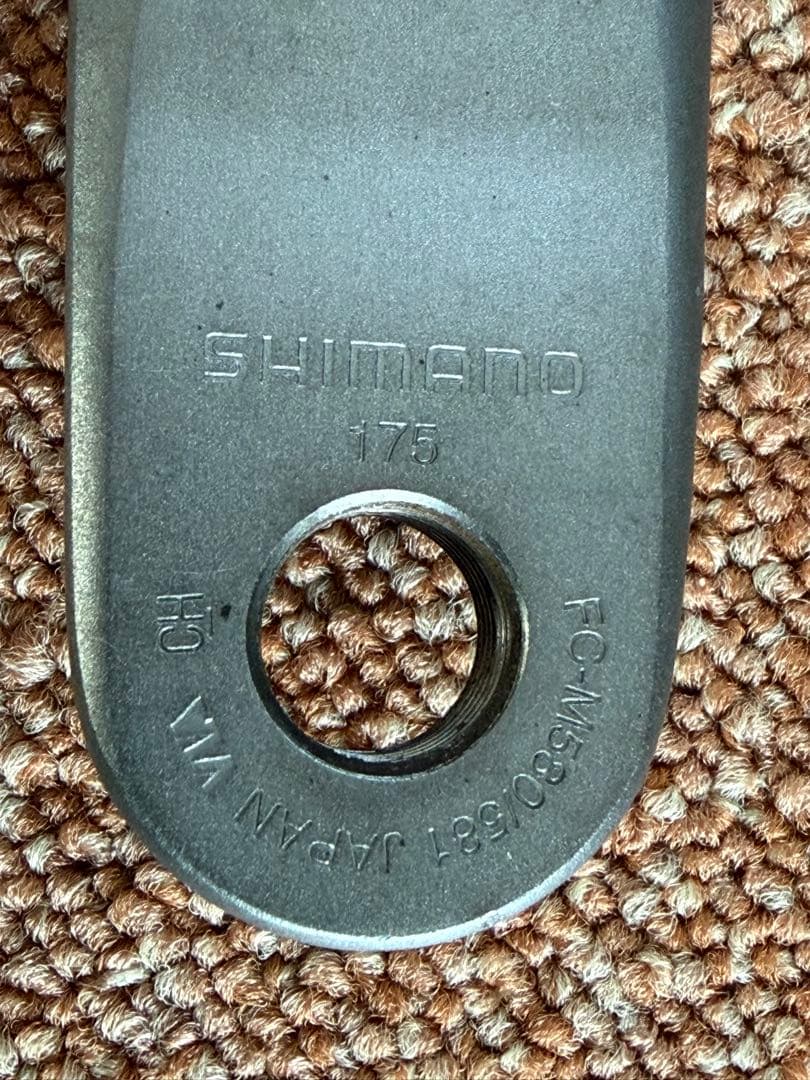 SHIMANO DEORE LX FC-M581 175mm クランクセット