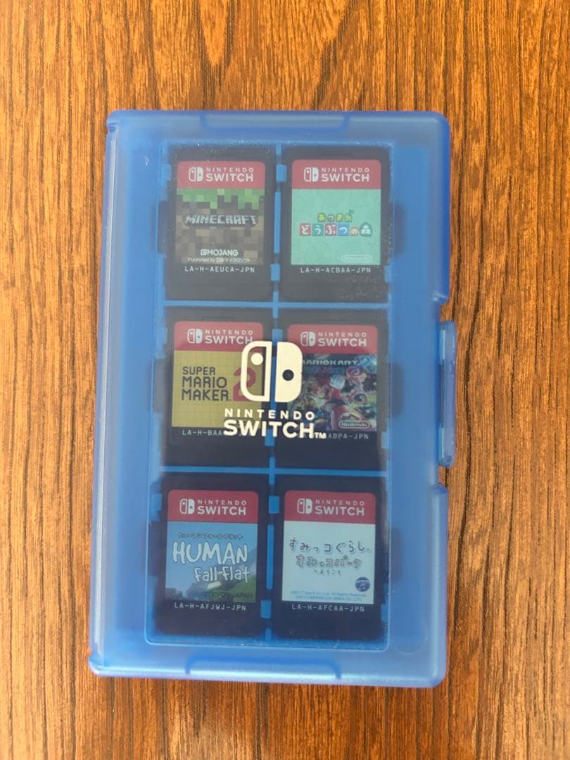 Nintendo Switch ソフト 6本セット 青いケース付