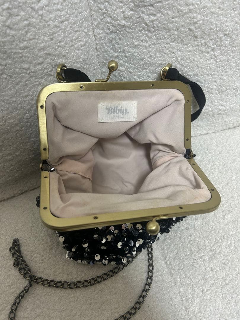 【めっぷる】Bibiy ODETTE GLITTER BAG