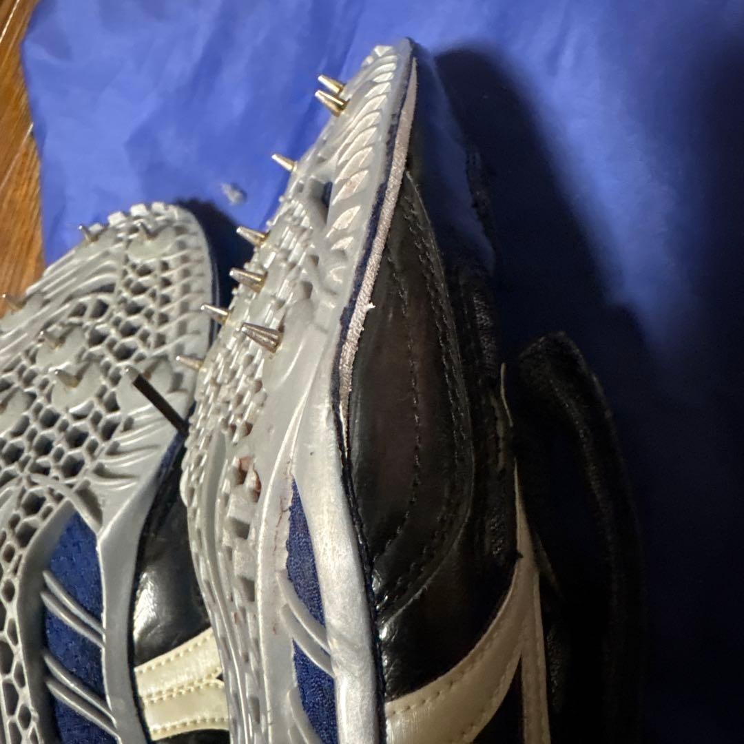 Mizuno スパイクシューズ 黒/白