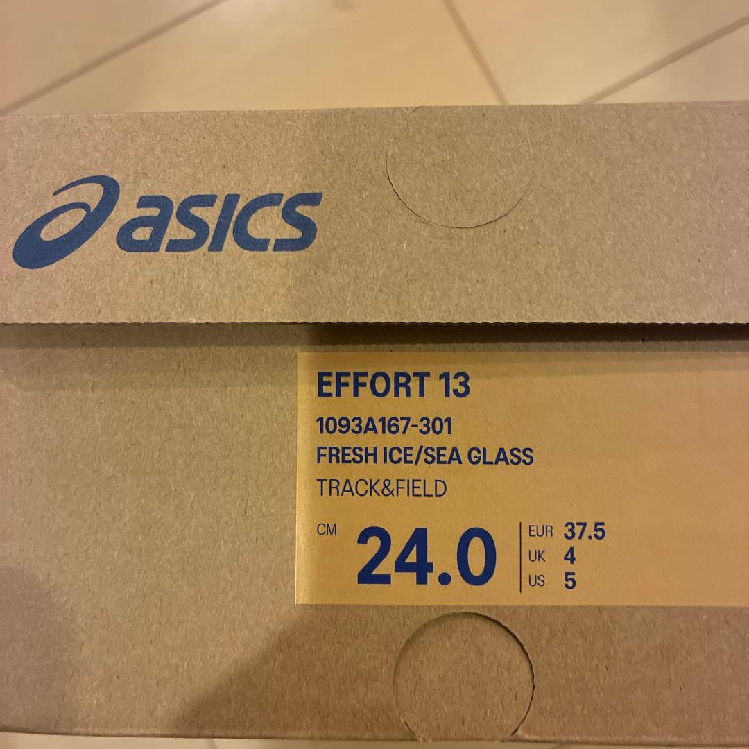 asics EFFORT 13 陸上競技用スパイク 24.0cm