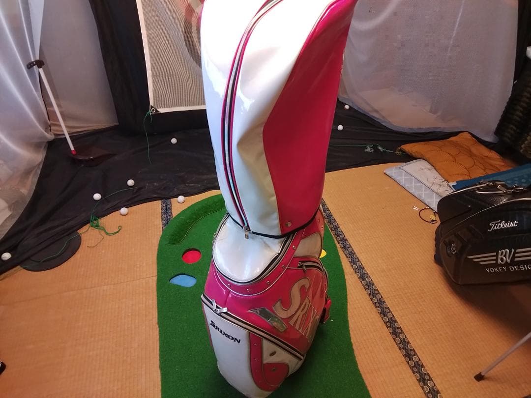 スリクソン　限定キャディーバック　希少品　エナメルピカピカ　星マークビス