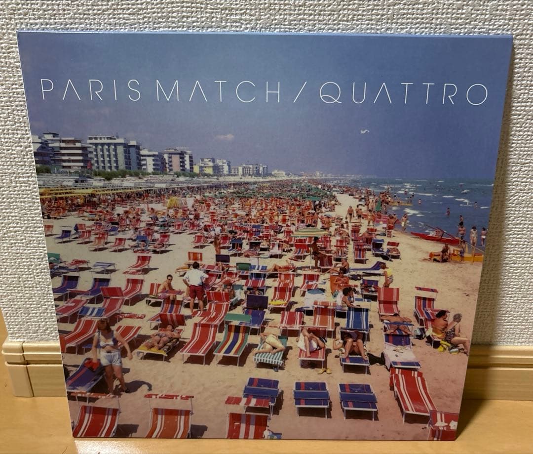 サイン入り 希少盤 PARIS MATCH QUATTROミズノマリ
