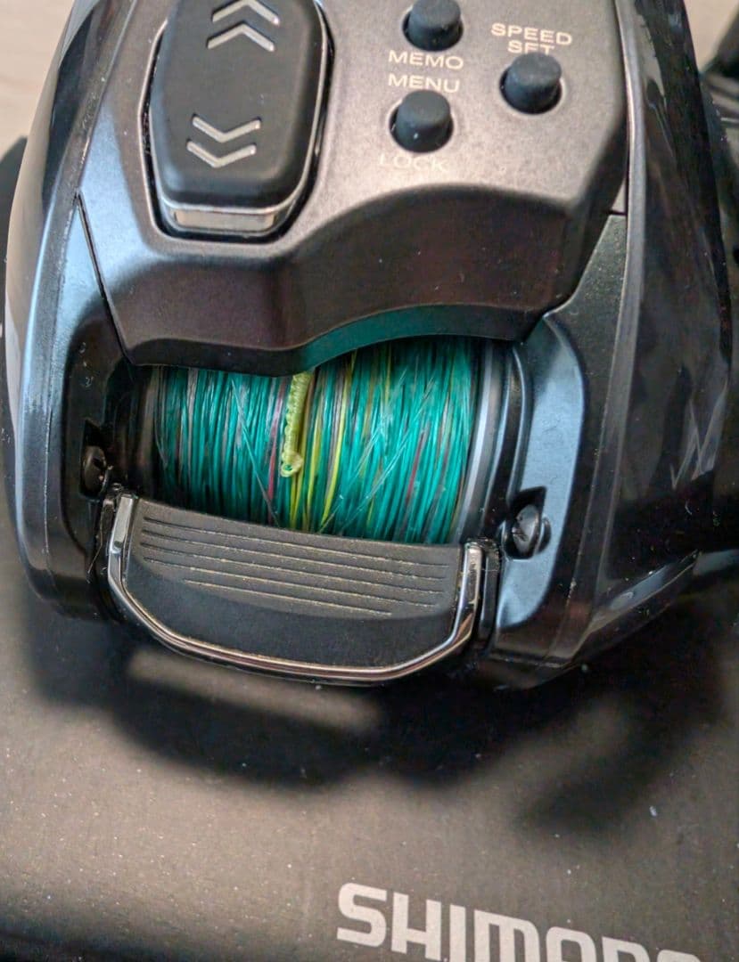 SHIMANO シマノ　23 フォースマスター600　リールカバー付き