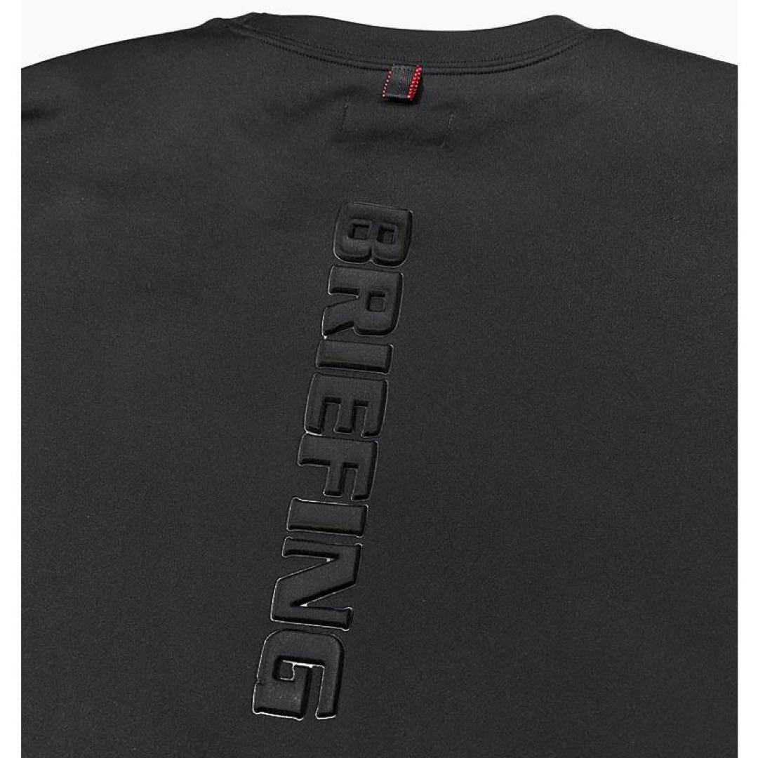 BRIEFING ブリーフィング　3D LOGO CREW NECK M 黒