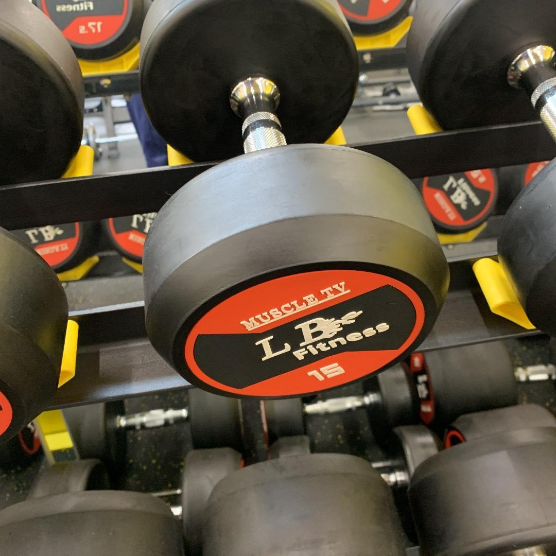 ラバーダンベル 10㎏×2個