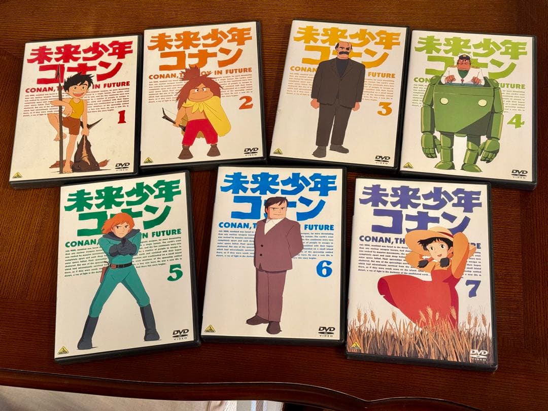 【DVD】未来少年コナン 全巻セット　ワンオーナー
