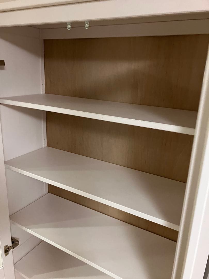 イケヤ　HEMNES ヘムネス　コレクションケース　リビング　食器棚　収納家具