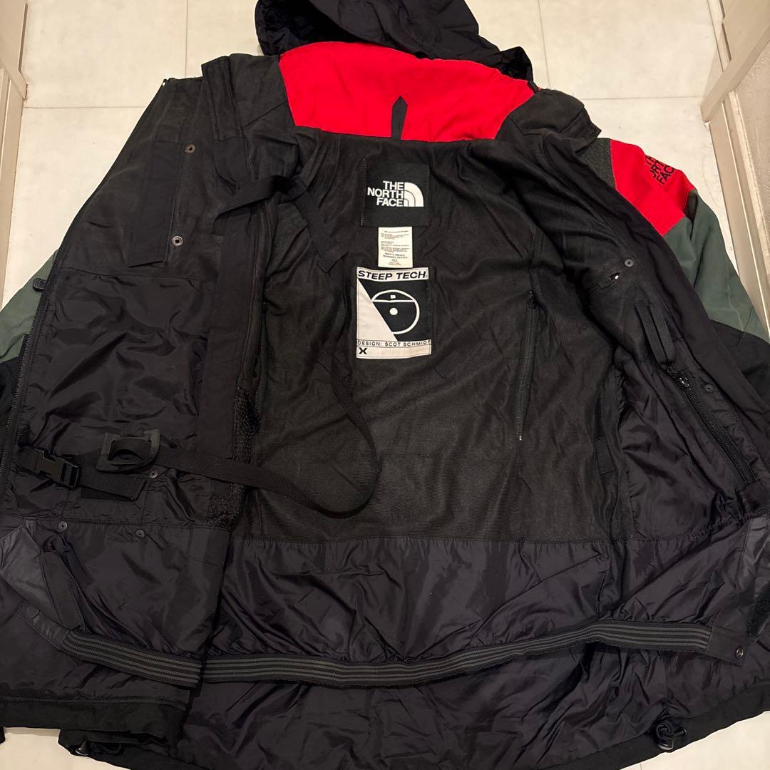 THE NORTH FACE スキーウェアセット　メンズS 黒/赤/深緑~値下❗️