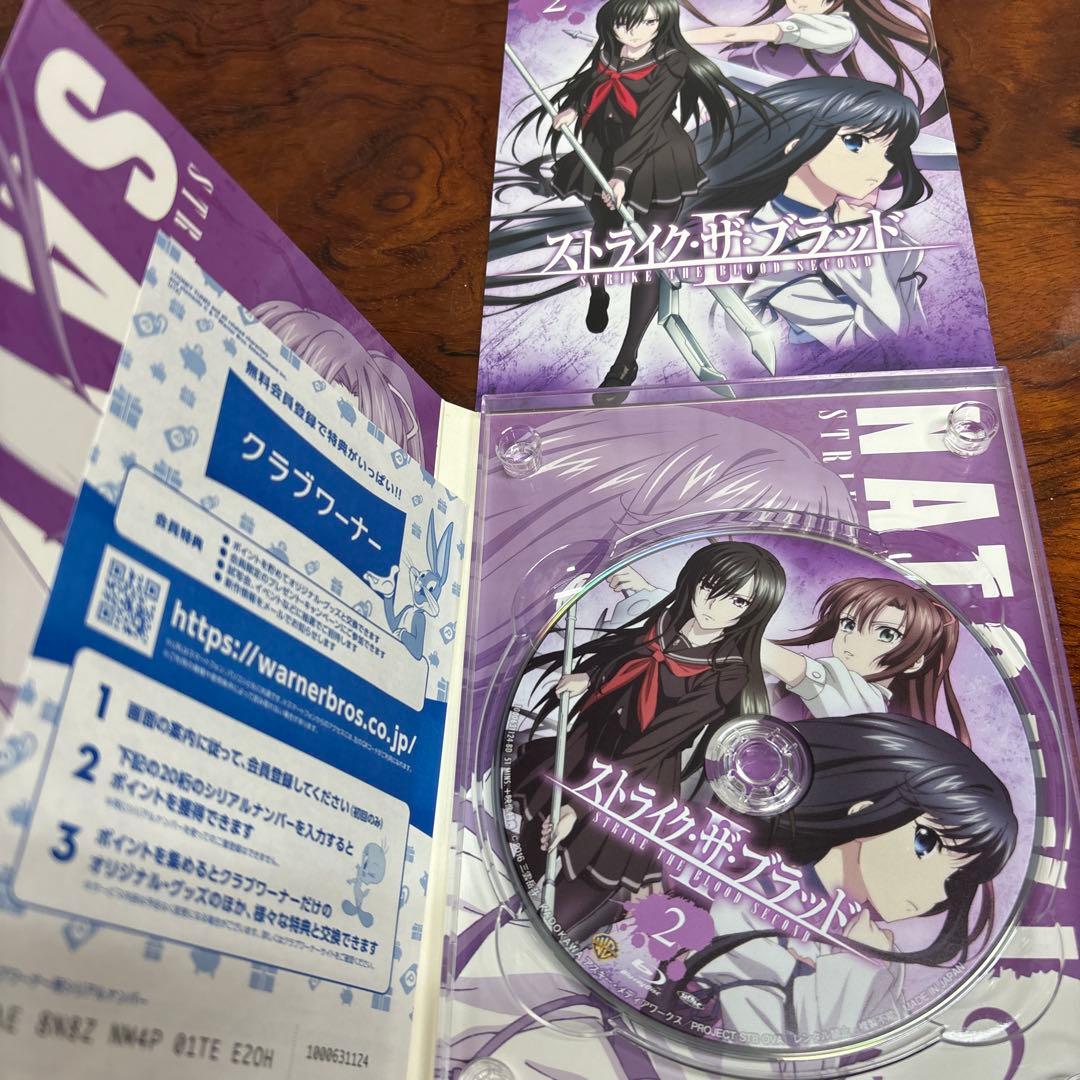 ストライク・ザ・ブラッド Blu-ray 1-4巻セット　0307o406