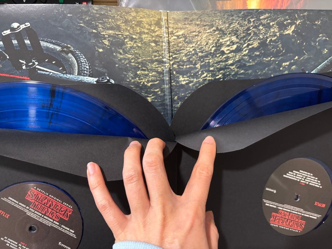 stranger things レコード　season1.2