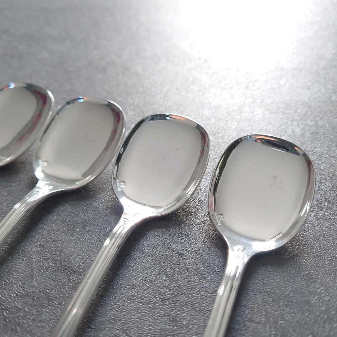 希少 美品 クリストフル マルリー アイスクリームスプーン 6点