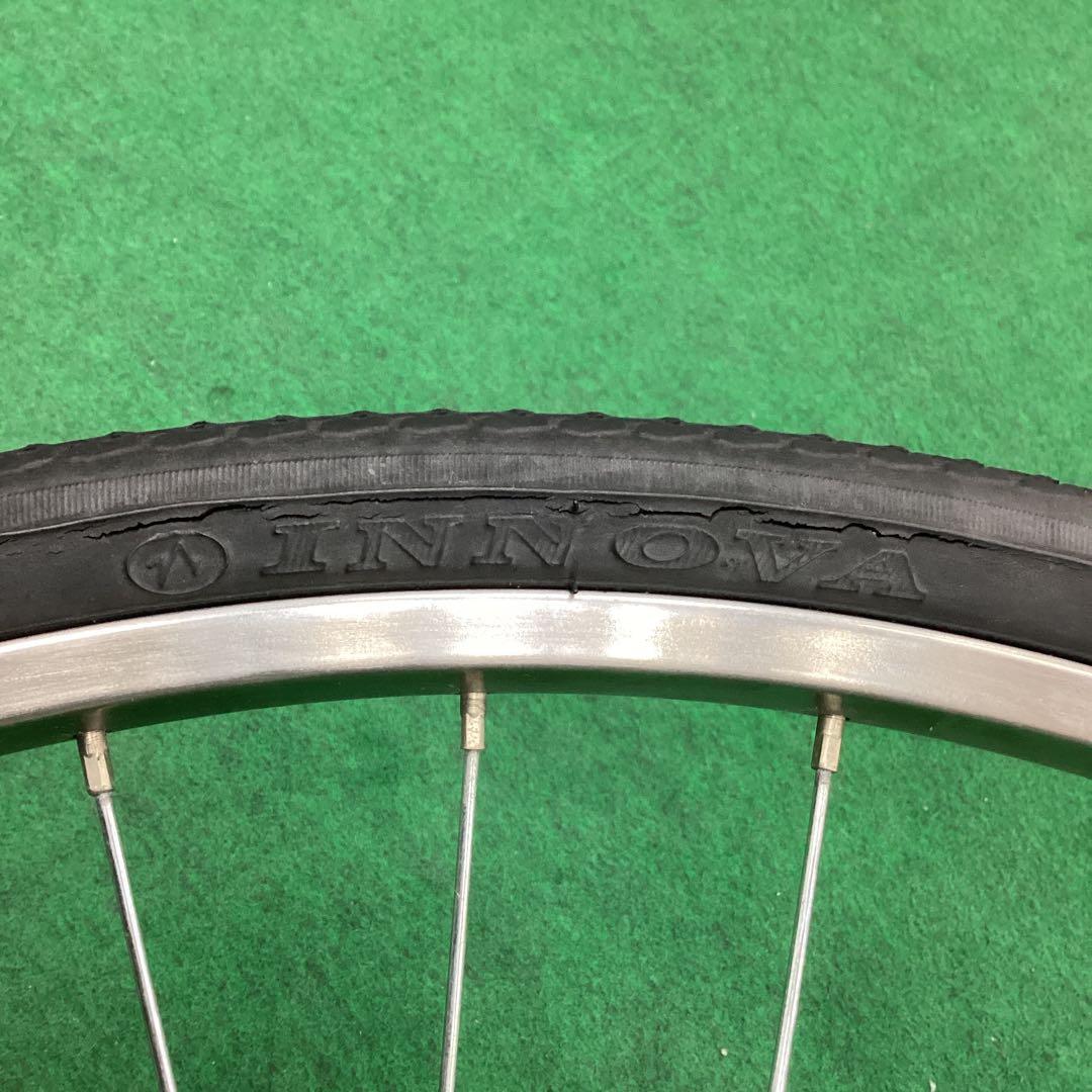ステンレスリム　後輪 27x1-3/8 内装3段　27インチ ローラーブレーキ