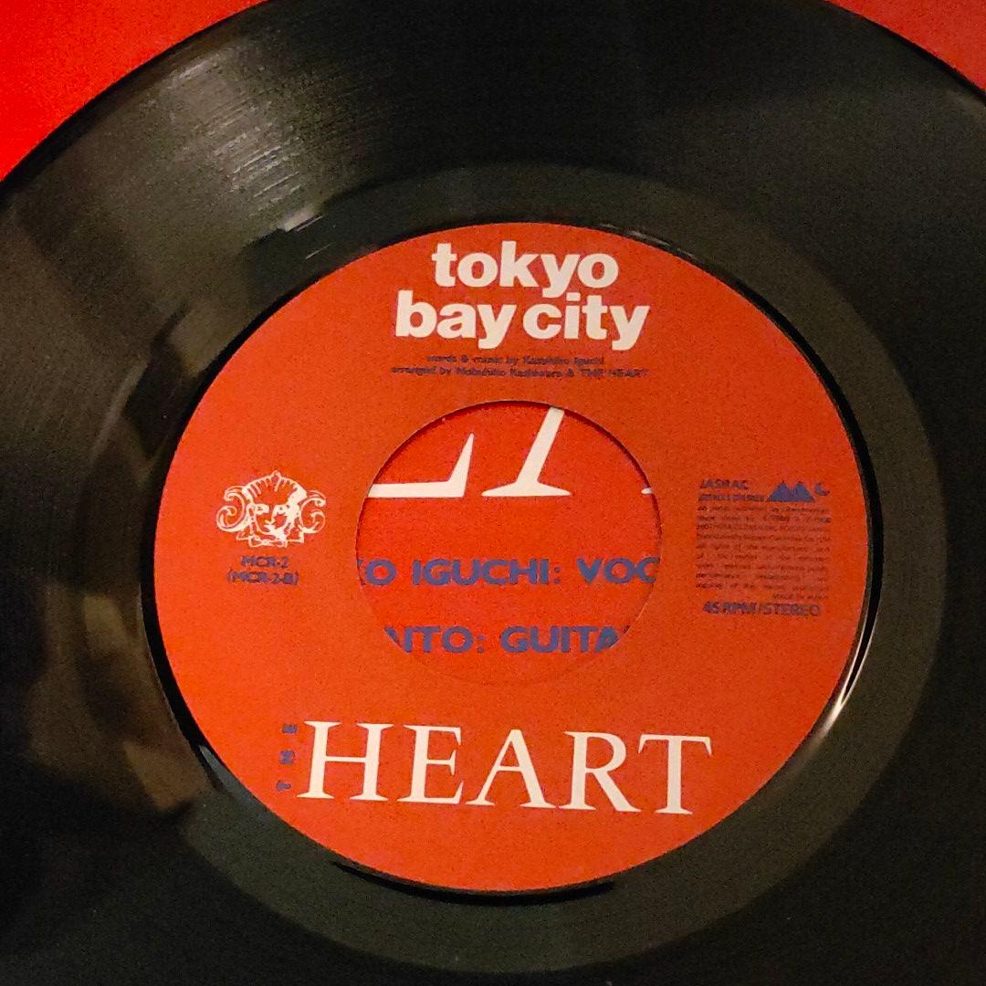 The Heart シングルレコード jeniffer 尾崎豊 井口一彦