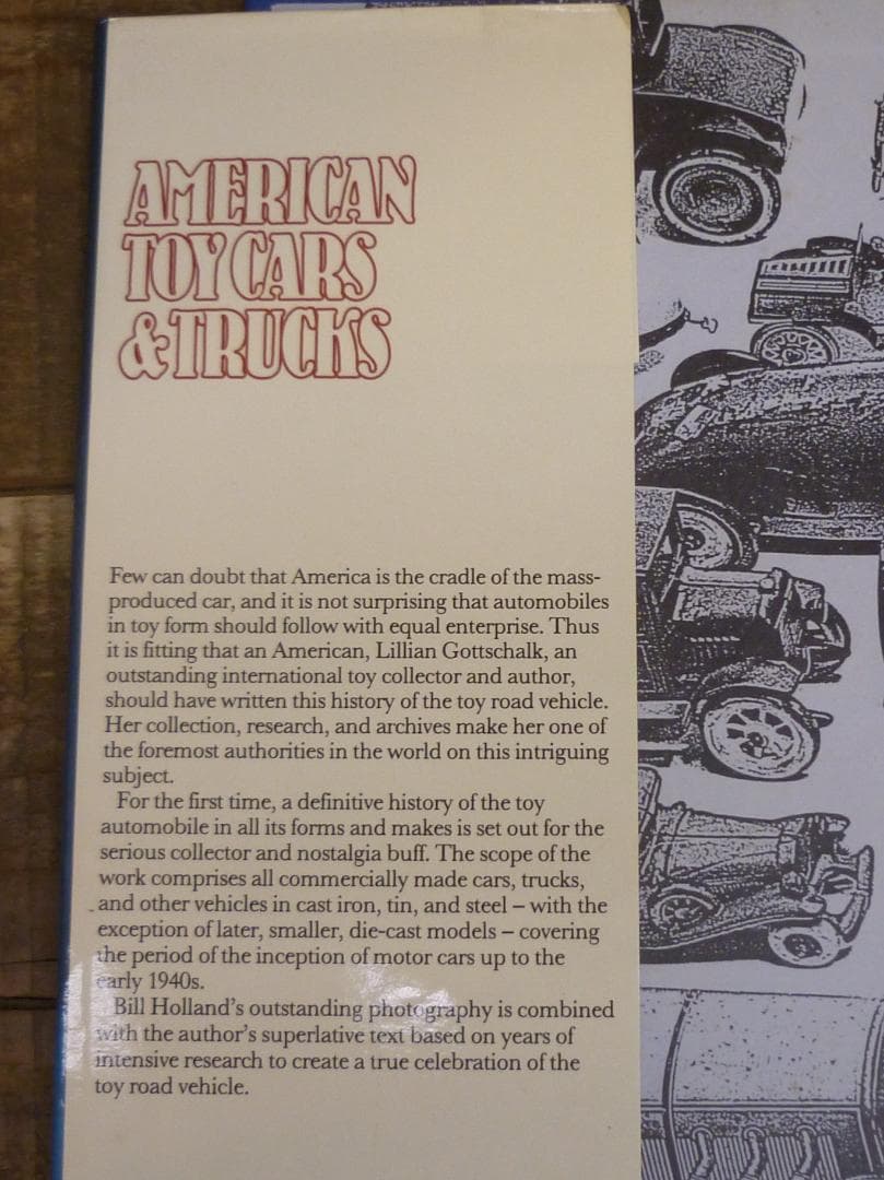 洋古書 AMERICAN TOY CARS & TRUCKS 1894-1942