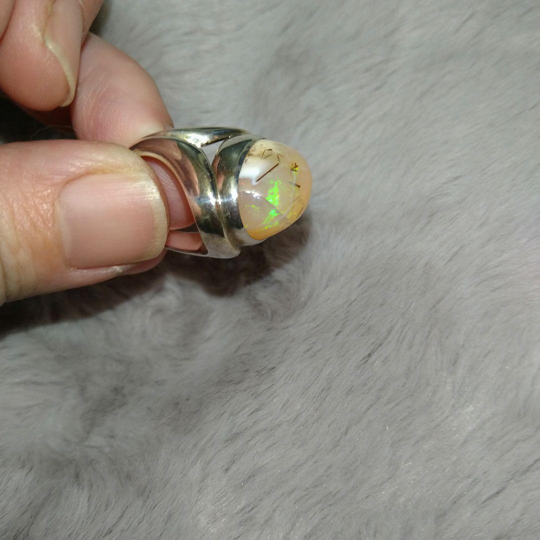 カンテラオパール シルバー リングsilver925