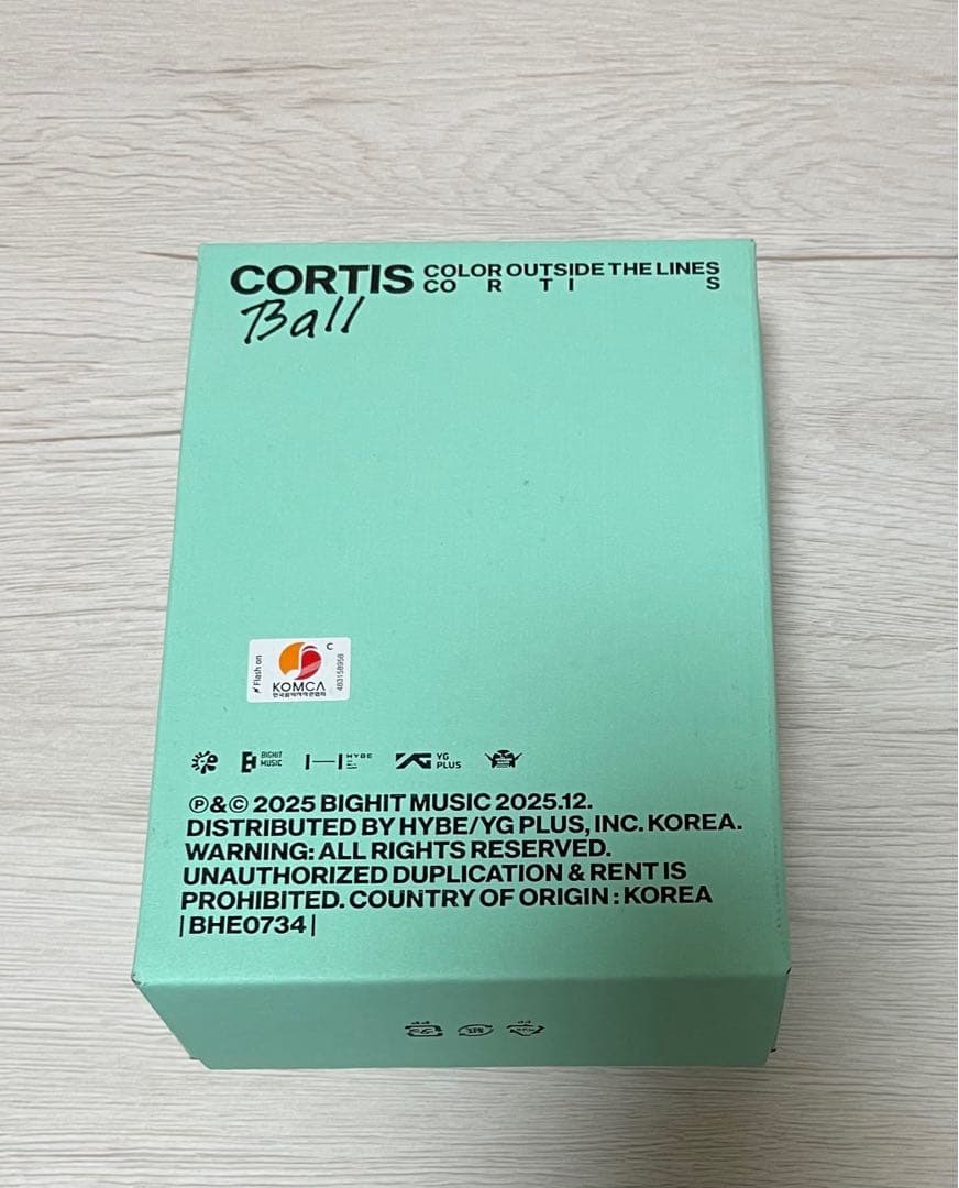 CORTIS Ball ver. トレカ無し　キーリング、CD未使用