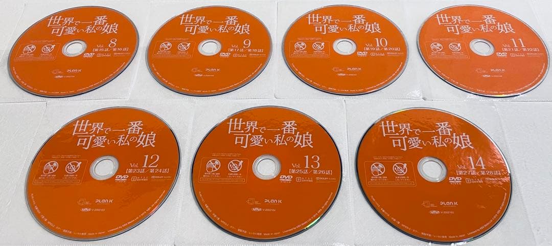 世界で一番可愛い私の娘　【全36巻】　レンタル版DVD 全巻セット　韓国ドラマ