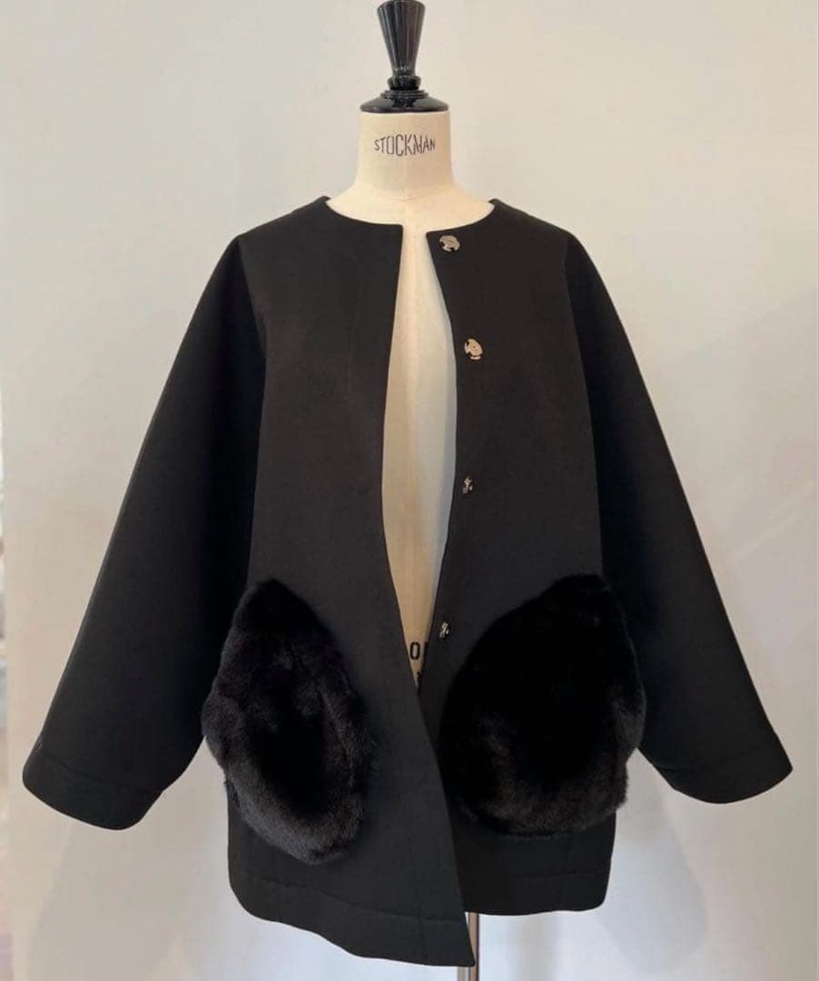 ロージーモンスター　RISUfurpocketcoat