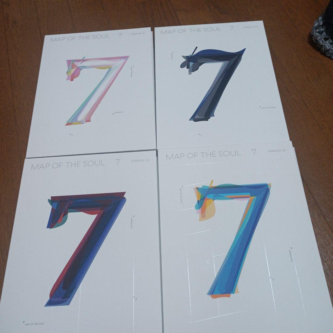 BTS MAP OF THE SOUL 7 1〜4Ver　　クリアファイル付き
