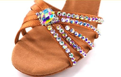 社交ダンス ラテンシューズ ストーン 4色22.5㎝～25.0㎝ オーダー