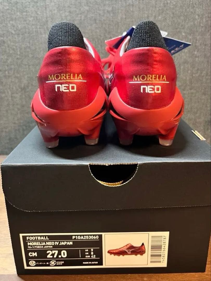 MIZUNO モレリアNEO 4 JAPAN 27.0cm 40周年限定カラー